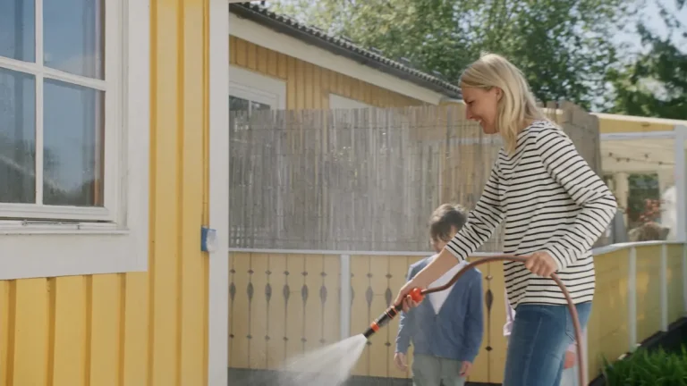 tvätta fasad med såpa